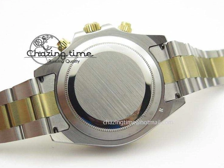 MiroTime 0427 ModernLook Daytona 116523 SS YG White Dial On SS YG Bracelet A7750 JF 4028